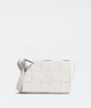 White Cassette Leather Bag - Leather Men's Handbag - Bagsfits