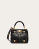 Small Roman Stud The Handle Bag in Nappa - Leather Women's Handbag - Bagsfits