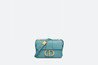 Azure Blue Box Calfskin 30 Montaigne Bag - Leather Women's Handbag - Bagsfits