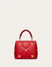 Small Roman Stud The Handle Bag in Nappa - Leather Women's Handbag - Bagsfits