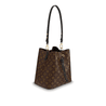 Monogram Canvas and Leather Handbag NeoNoe - Crossbody Bucket Bag