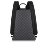 Discovery Backpack Damier Graphite Canvas Leather Bag - Leather Men's Handbag - Bagsfits