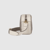 Beige Ophidia Small Shoulder Bag - Leather Women's Handbag - Bagsfits