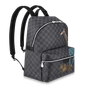 Discovery Backpack Damier Graphite Canvas Leather Bag - Leather Men's Handbag - Bagsfits