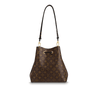Monogram Canvas and Leather Handbag NeoNoe - Crossbody Bucket Bag