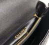 Flap Bag With Top Handle - Women Leather's Handbag