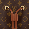 Monogram Canvas and Leather Handbag NeoNoe - Crossbody Bucket Bag