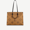 Onthego GM Monogram Canvas - Leather Women's Handbag