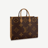 Onthego GM Monogram Canvas - Leather Women's Handbag