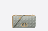 Gray Supple Cannage Calfskin Large Caro Bag - Women’s Leather Bag