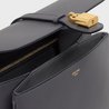 Anthracite Medium Tabou In Smooth Calfskin - Leather Women's Handbag - Bagsfits