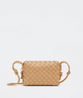 Almond Loop Leather Bag - Leather Women's Handbag - Bagsfits
