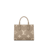 Bicolour Monogram Empreinte Onthego Pm Tote Bag - Leather Women's Handbag