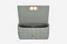 Gray Supple Cannage Calfskin Large Caro Bag - Women’s Leather Bag