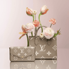 Bicolour Monogram Empreinte Onthego Pm Tote Bag - Leather Women's Handbag