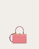 Rockstud Alcove Grainy Calfskin Box Bag With All Over Stud - Leather Women's Handbag - Bagsfits