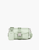 Prd Pocket Nylon And Brushed Leather Bag - Leather Women's Handbag