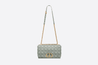 Gray Supple Cannage Calfskin Large Caro Bag - Women’s Leather Bag