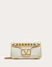 Stud Sign Nappa Shoulder Bag - Leather Women's Handbag - Bagsfits