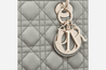 Gray Cannage Lambskin Medium Lady Bag - Leather Women's Handbag - Bagsfits