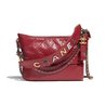 Red Calfskin Gabrielle Hobo Bag - Leather's Women Shoulder Bag