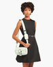 Prd Pocket Nylon And Brushed Leather Bag - Leather Women's Handbag