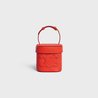 Bright Red Small Box Cuir Triomphe In Smooth Calfskin - Leather Women's Handbag - Bagsfits