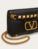 Stud Sign Nappa Shoulder Bag - Leather Women's Handbag - Bagsfits