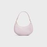 Lavender Grey Ava Bag In Smooth Calfskin - Leather Women's Handbag - Bagsfits