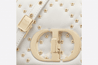 Latte Lucky Star Cannage Lambskin Small Caro Bag - Leather Women's Handbag - Bagsfits