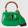 Green GG Bamboo 1947 Mini Top Handle Bag - Leather Women's Handbag - Bagsfits