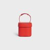 Bright Red Small Box Cuir Triomphe In Smooth Calfskin - Leather Women's Handbag - Bagsfits