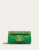 Stud Sign Nappa Shoulder Bag - Leather Women's Handbag - Bagsfits
