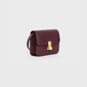 Burgundy Teen Classic Bag In Box Calfskin - Leather Women's Handbag - Bagsfits