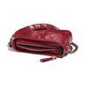 Red Calfskin Gabrielle Hobo Bag - Leather's Women Shoulder Bag