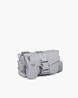 Prd Pocket Nylon And Brushed Leather Bag - Leather Women's Handbag