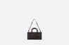 Black Cannage Calfskin With Diamond Motif - Leather Women's Handbag - Bagsfits