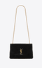Kate Medium Reversible In Suede And Smooth Leather Bag - Leather Women's Handbag - Bagsfits