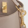 Pebble Bucket 16 Bag In Supple Grained Calfskin - Leather Women's Handbag - Bagsfits