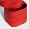 Bright Red Small Box Cuir Triomphe In Smooth Calfskin - Leather Women's Handbag - Bagsfits