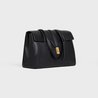Black Medium Soft 16 Bag In Smooth Calfskin - Leather Women's Handbag - Bagsfits