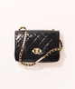 Calfskin Small Flap Bag- Leather Women's Handbags - Bagsfits