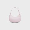 Lavender Grey Ava Bag In Smooth Calfskin - Leather Women's Handbag - Bagsfits
