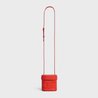 Bright Red Small Box Cuir Triomphe In Smooth Calfskin - Leather Women's Handbag - Bagsfits