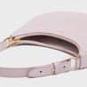 Lavender Grey Ava Bag In Smooth Calfskin - Leather Women's Handbag - Bagsfits