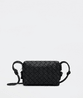 Black Loop Leather Bag - Leather Women's Handbag - Bagsfits