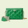 Bright Green GG Matelassé Leather Shoulder Bag - Leather Women's Handbag - Bagsfits