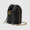 GG Marmont Mini Bucket Bag - Leather Women's Handbag - Bagsfits