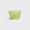 Light Jade Folco Cuir Triomphe In Smooth Calfskin - Leather Women's Handbag - Bagsfits