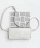 White Cassette Leather Bag - Leather Men's Handbag - Bagsfits